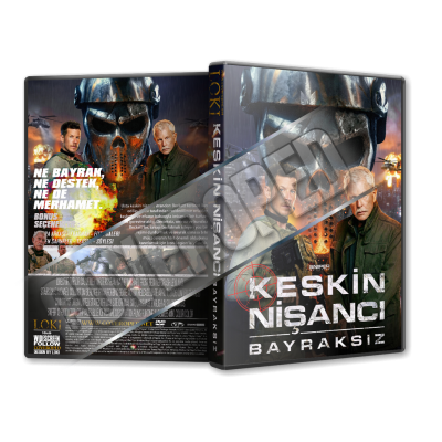 Keskin Nişancı Bayraksız - Sniper No Nation - 2026 Türkçe Dvd Cover Tasarımı